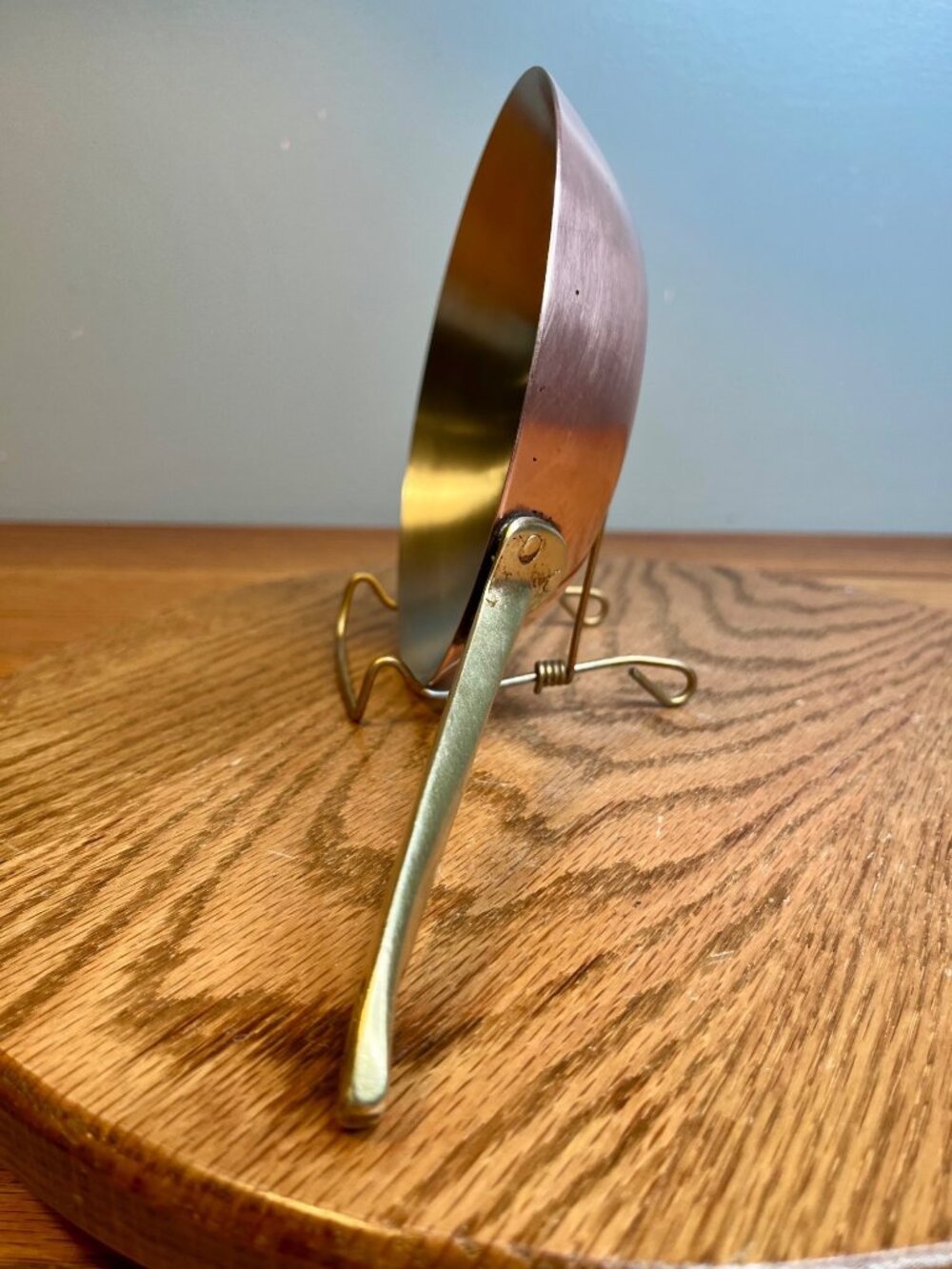 VTG Paul Revere Ware   Limited Edition 6.5 ”  Copper Skillet  Frying Pan With Br - Picture 11 of 14